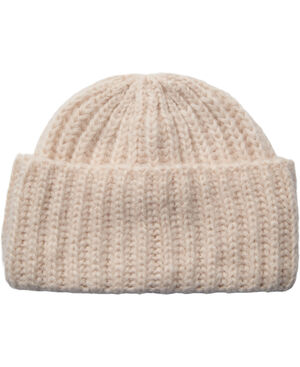 3874 Chunky Rib Beanie Sand