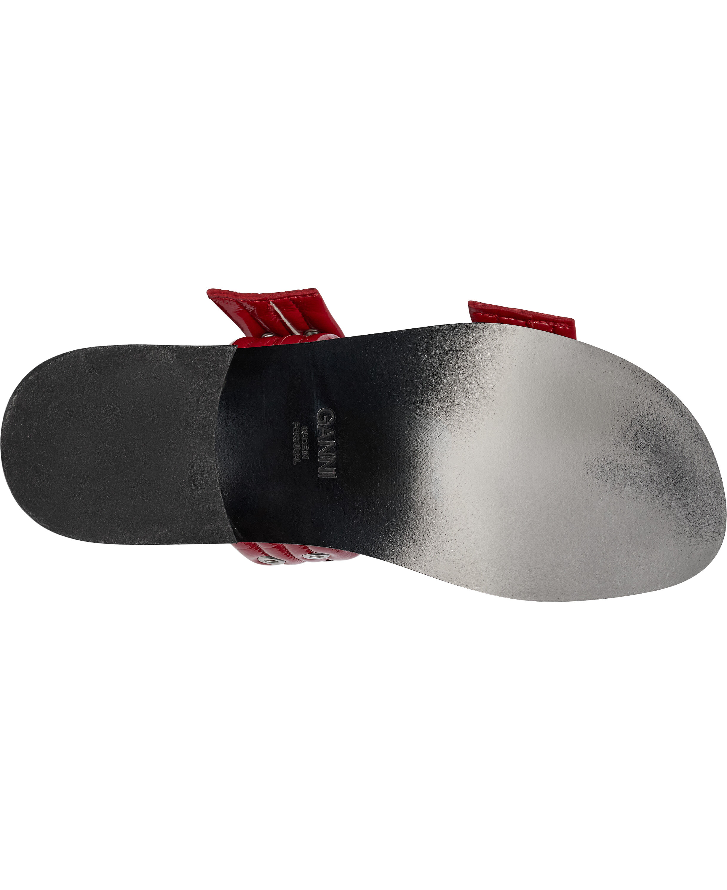 Feminine Buckle Two Strap Sandal Na