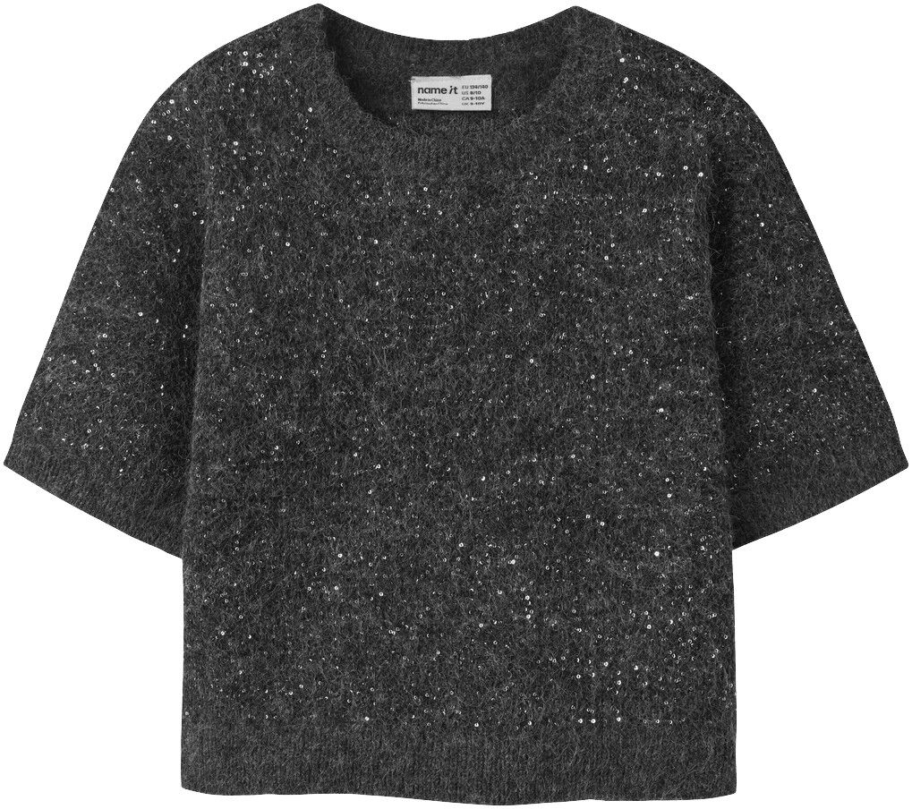 Nkfriaglitter Ss Knit Top