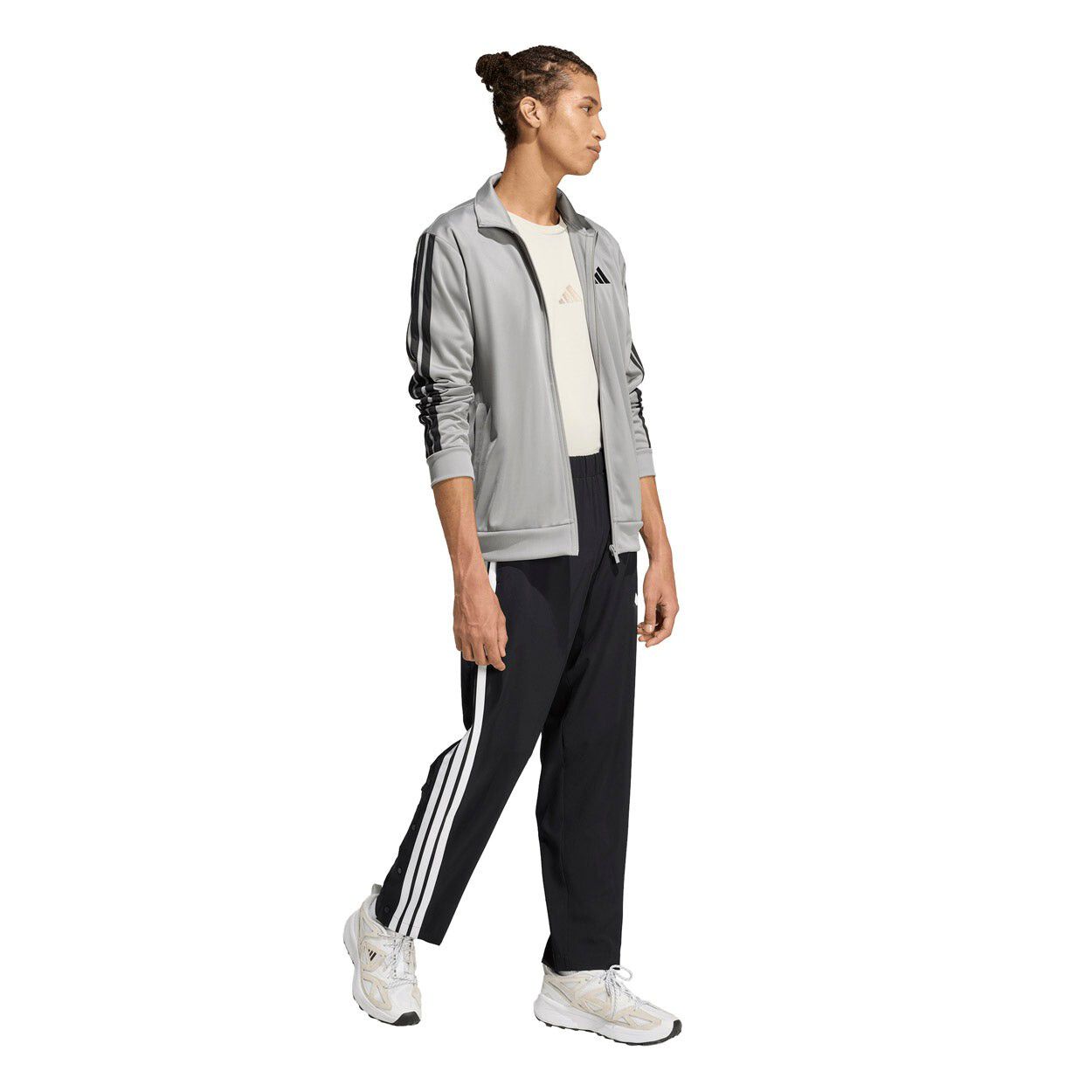 3 Stripes Woven Snap Bukser