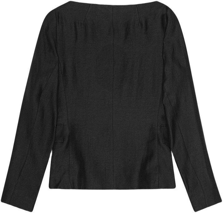 Open Neck Fitted Blazer