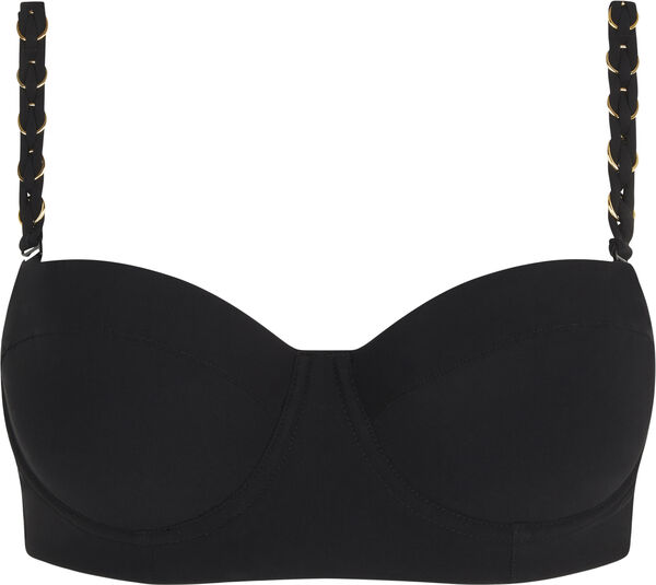 Emblem Half-Cup Bra