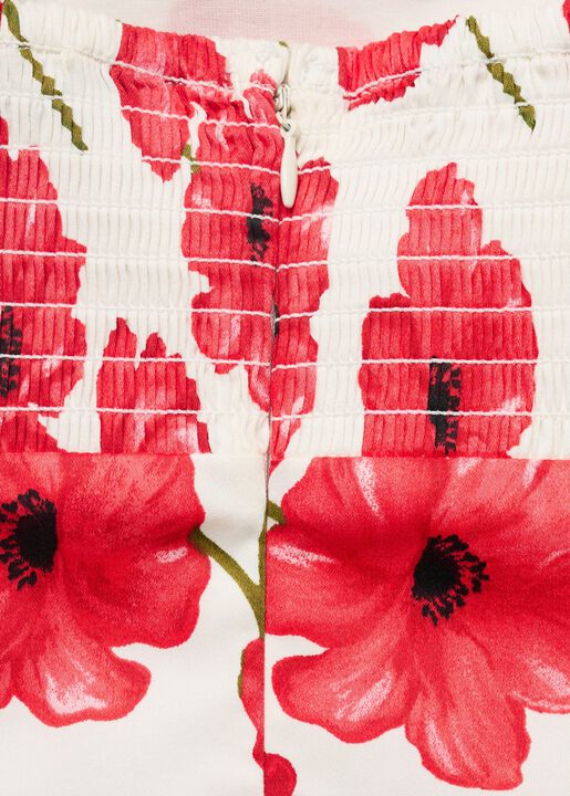 Flared cotton dress