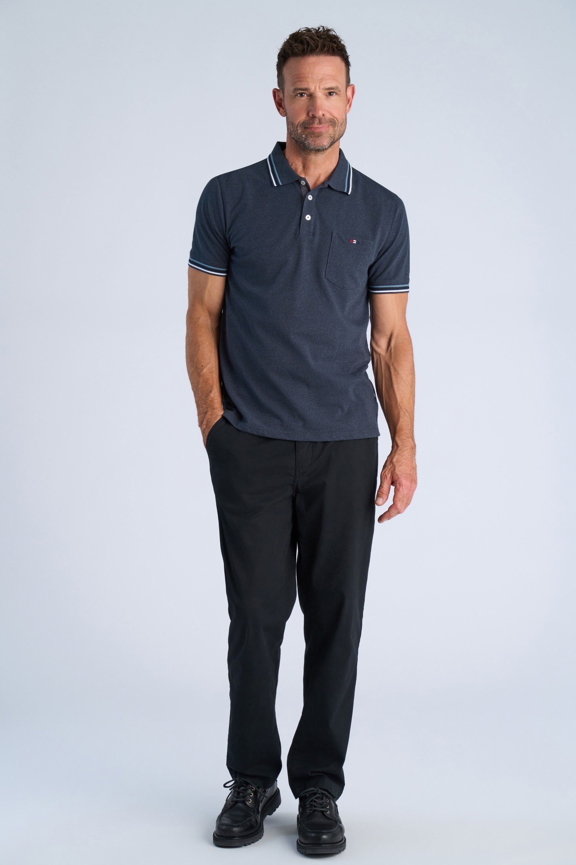 Signature polo piqu&eacute; S/S