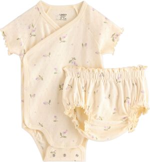 Sett i pointelle med en kortermet s