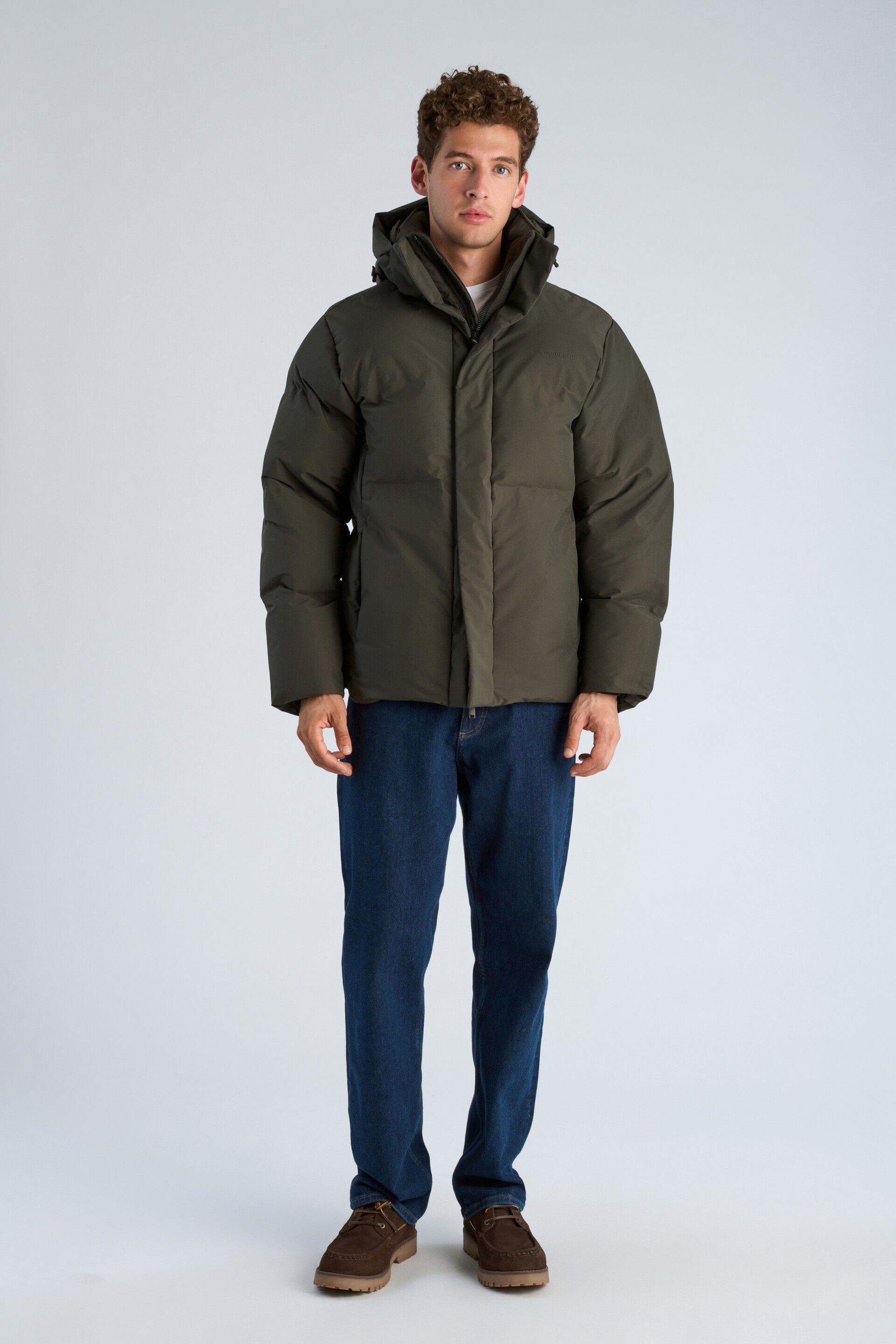 Recycled padded jacket