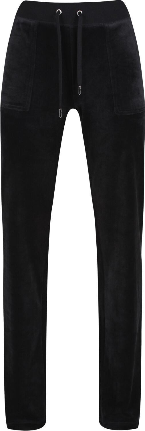 Del Ray Classic Velour Pant Pocket Design