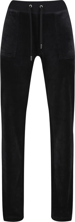 Del Ray Classic Velour Pant Pocket Design