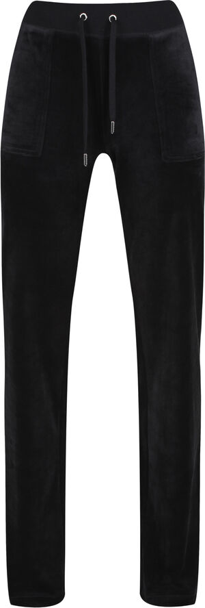 Del Ray Classic Velour Pant Pocket Design