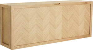 Herringbone Skoskab Large Natur