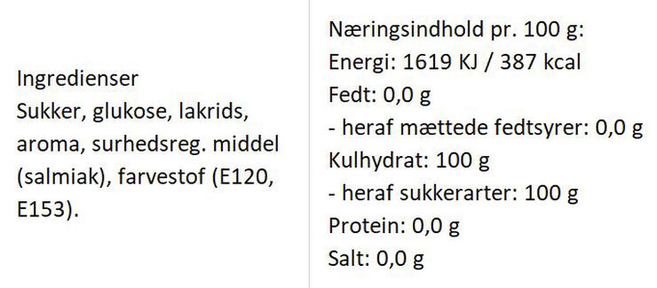 Stærke Vikinge bolcher med smag af pebret salmiak-lakrids