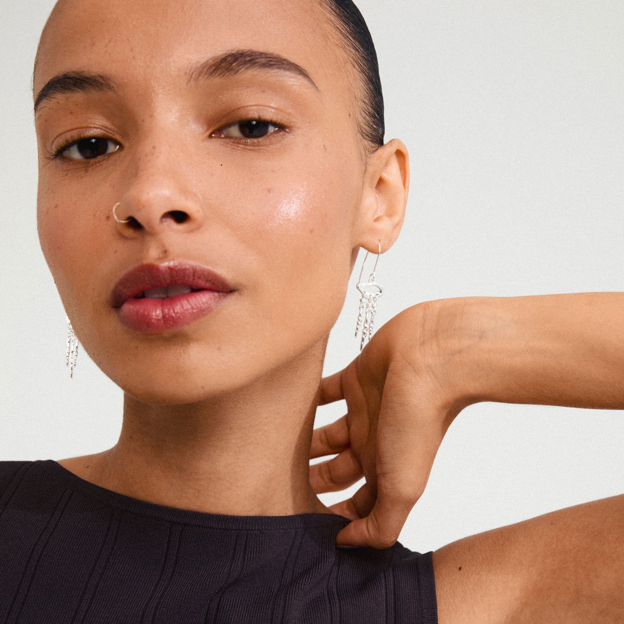 BREEZE earrings silver-plated