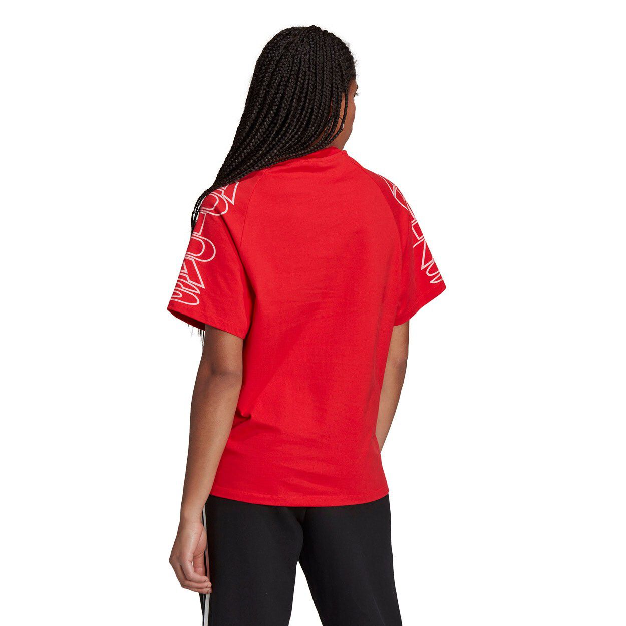 Loose adidas Letter T-shirt