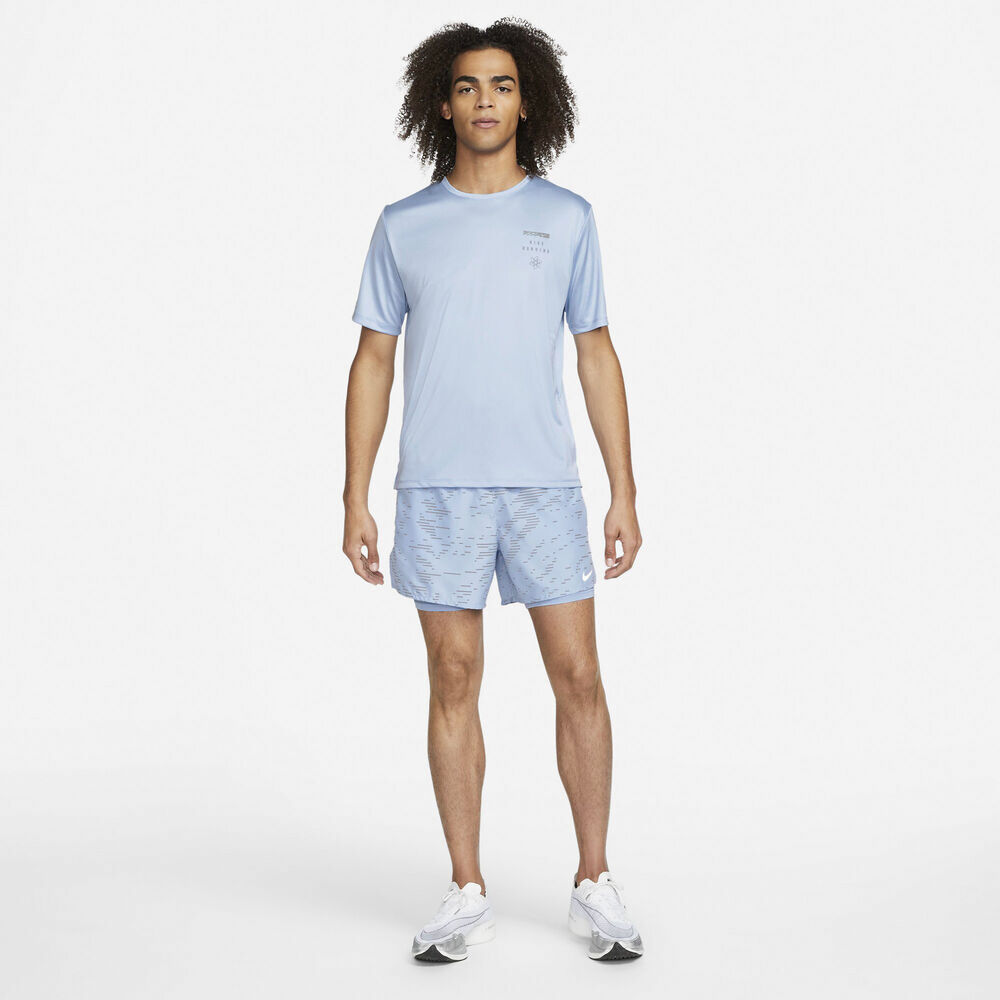 Dri Fit Uv Run Division Miler Lobe T Shirt