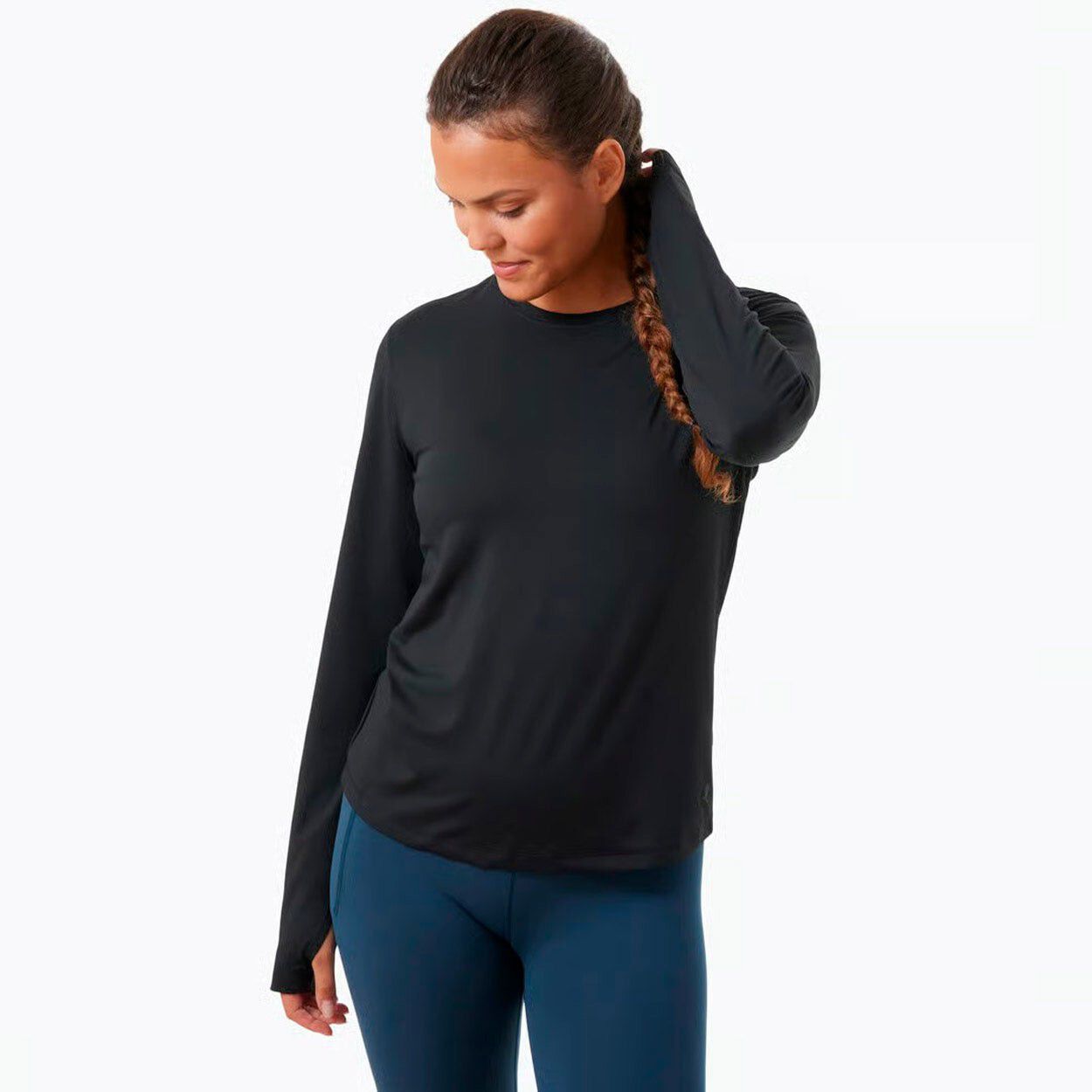 Jeanne Lang&aelig;rmet Tr&aelig;nings T-shirt