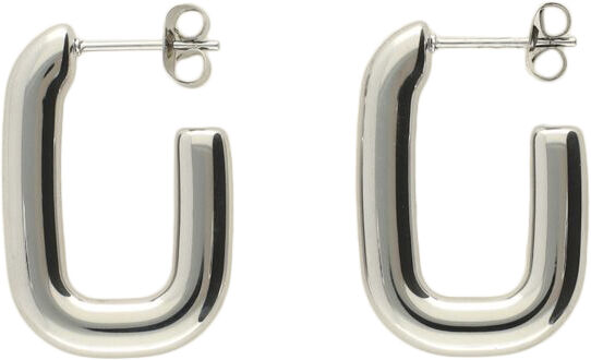 Rectangular drop earrings