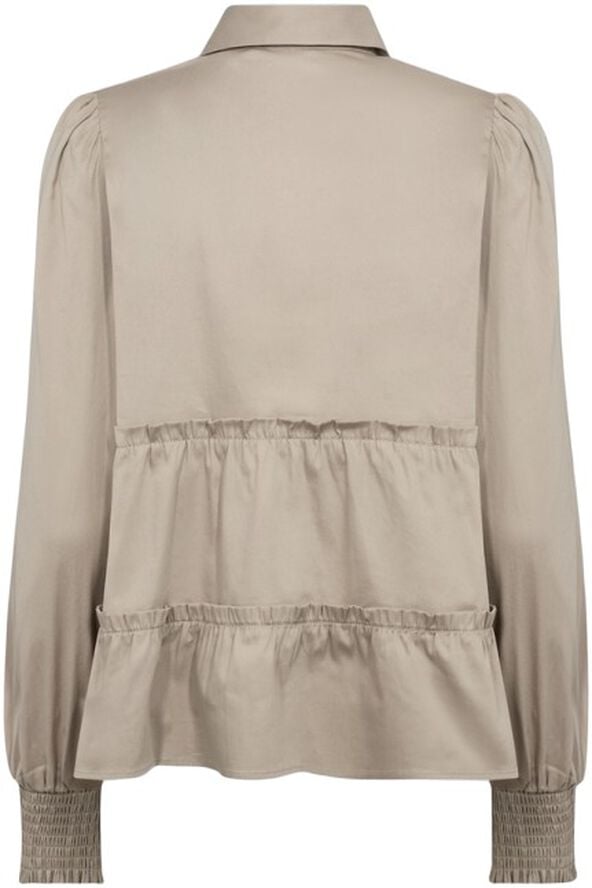 LR-ISLA SOLID 95 Skjorte Grå