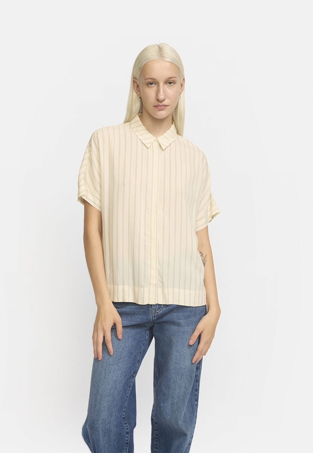 SRMargot Freedom Striped SS Shirt