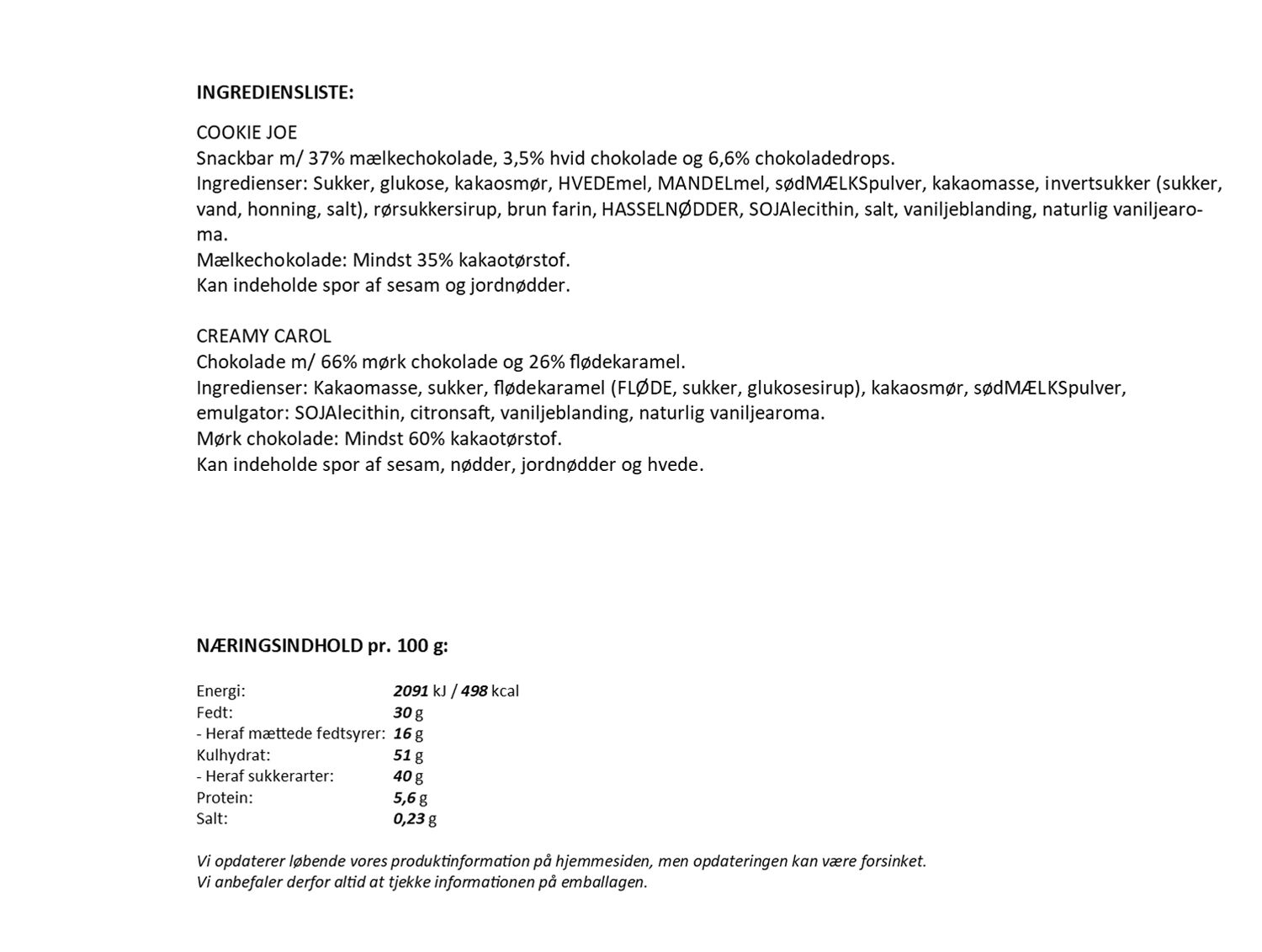 Simply&reg; PEACE, CHOCOLATE AND HARMONY chokolade&aelig;ske (180g)