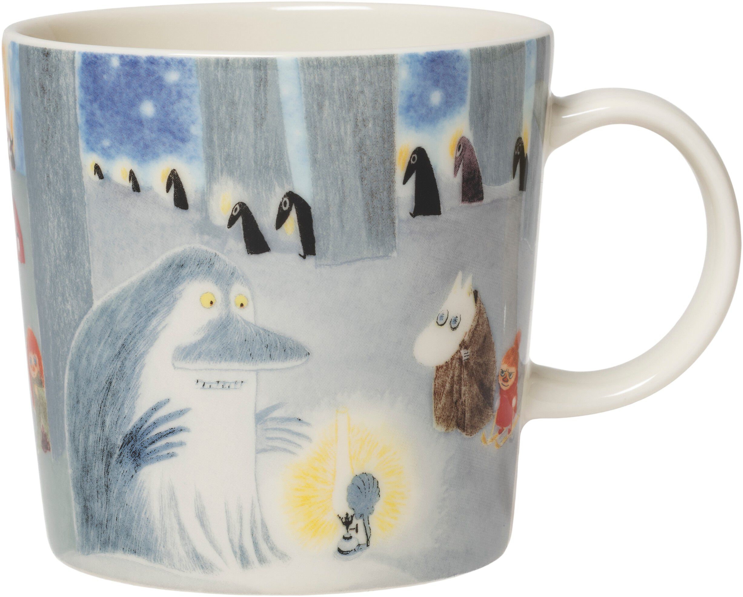 Moomin krus 0,3 l Vinternats gl&oslash;d