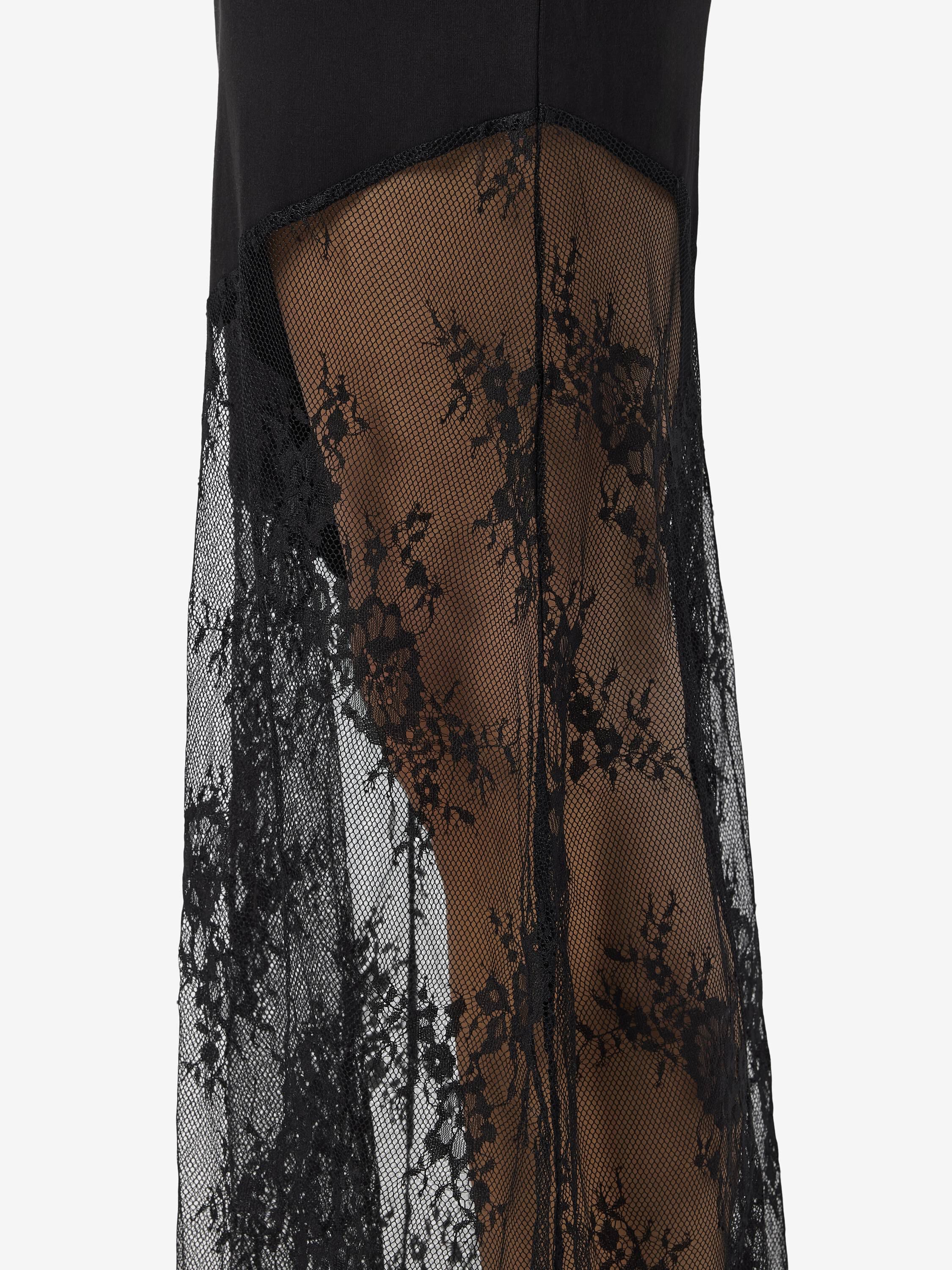 NMTIKA S/L LONG ASSYM LACE INSERT D