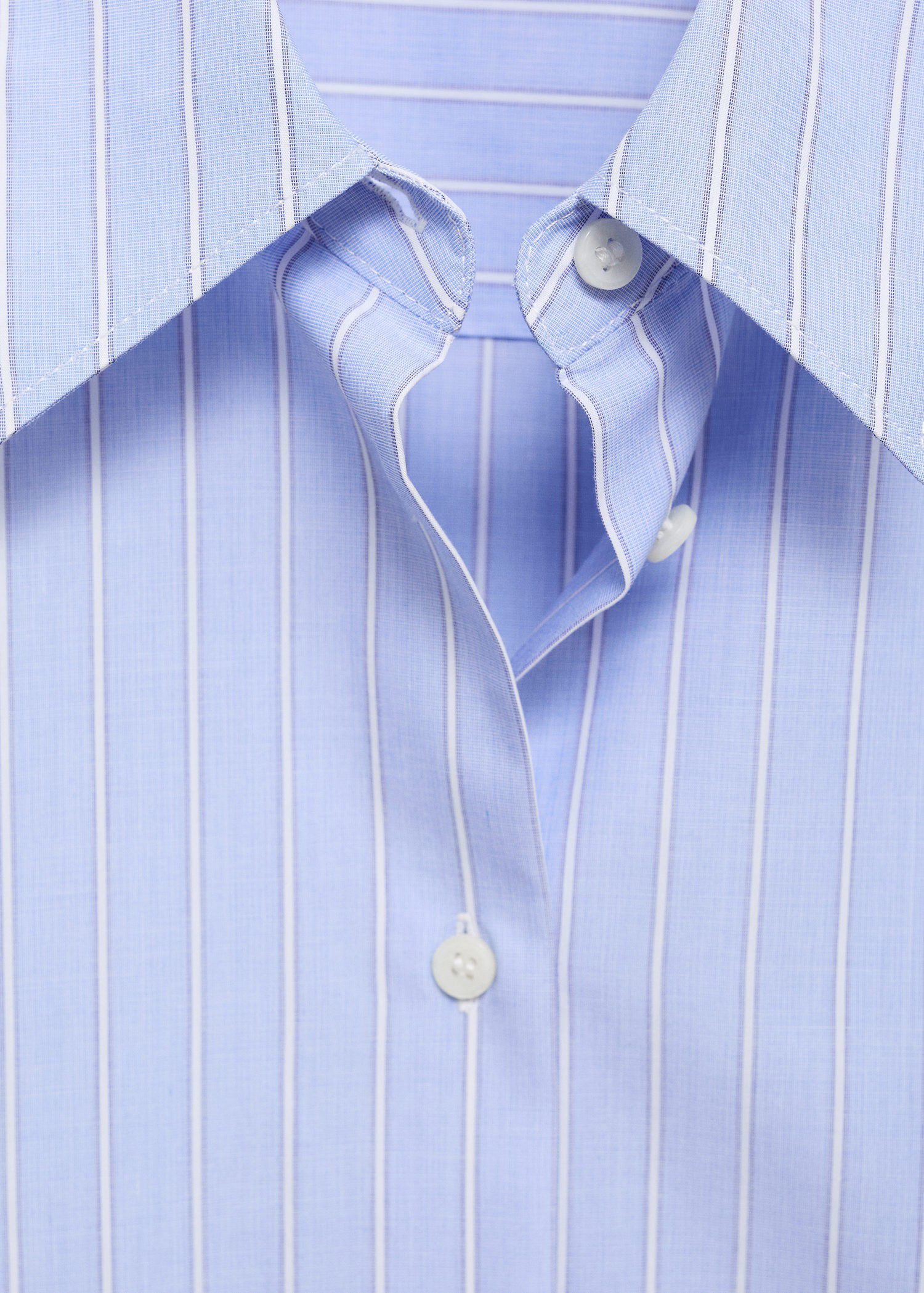 Cotton and lyocell blend straight s