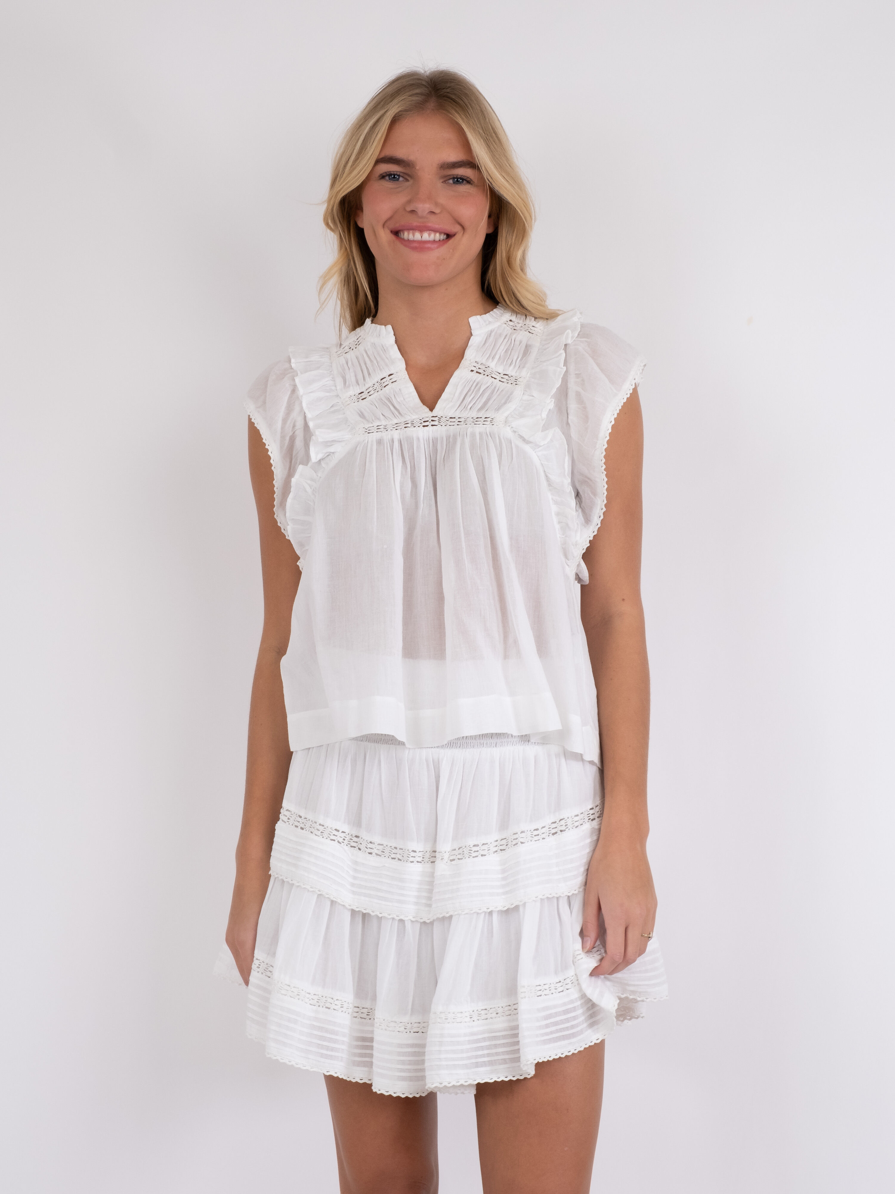 Kort&aelig;rmede bluser