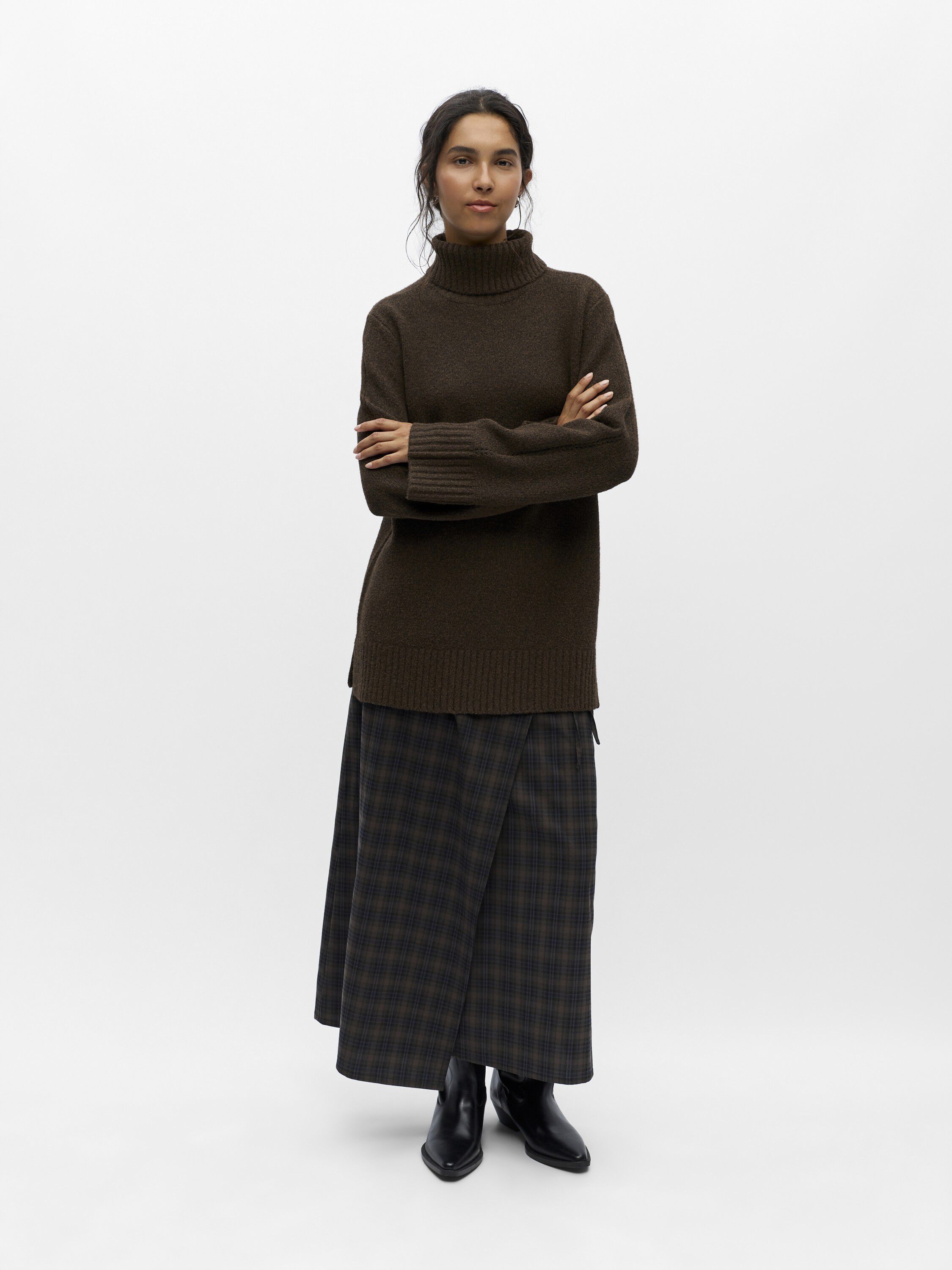 Objmali L/S Lo Rollneck Pullover Noos