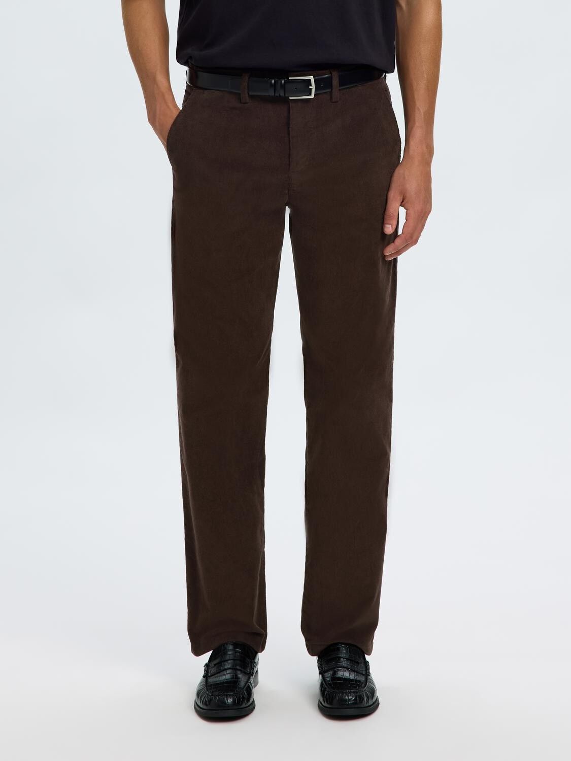 Slm196-Straight Miles Cord Pant Noos