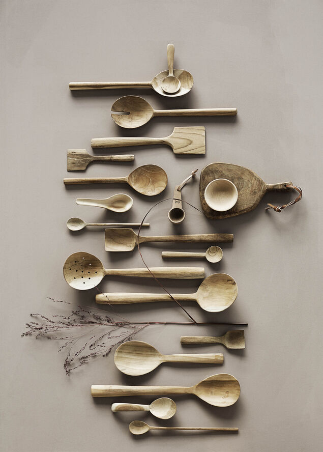 Java salatsæt teak 31 cm.