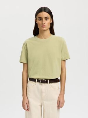 SLFESSENTIAL SS BOXY TEE NOOS
