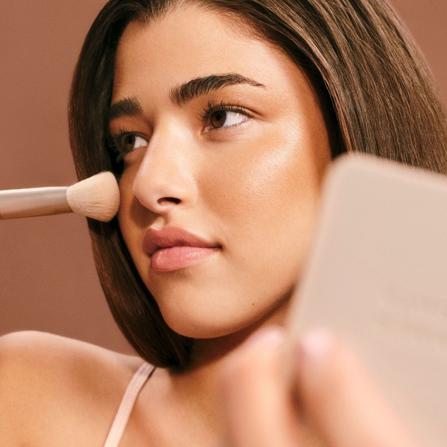 The bronzer brush - Ansigtspensel til bronzerpomade