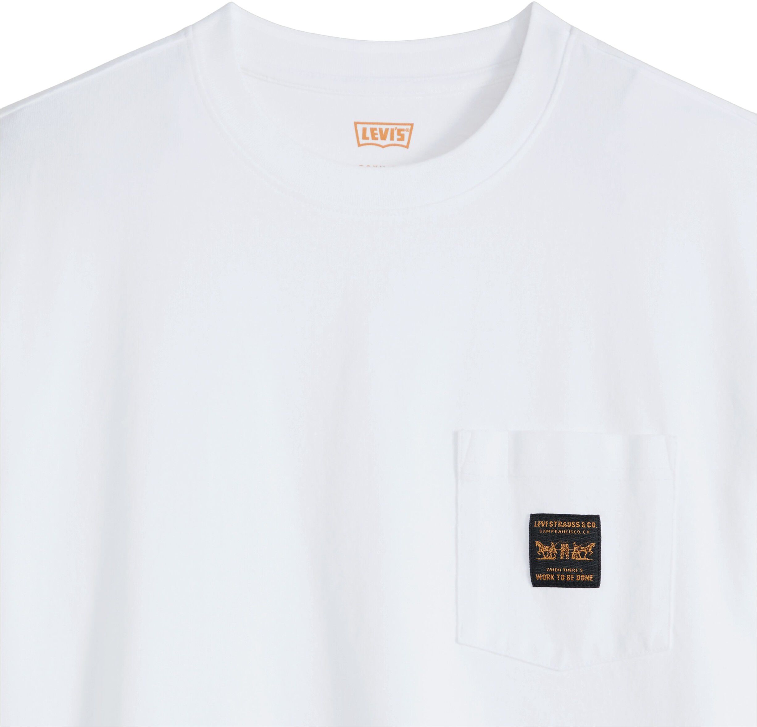 SS WORKWEAR PKT TEE BRIGHT WHI