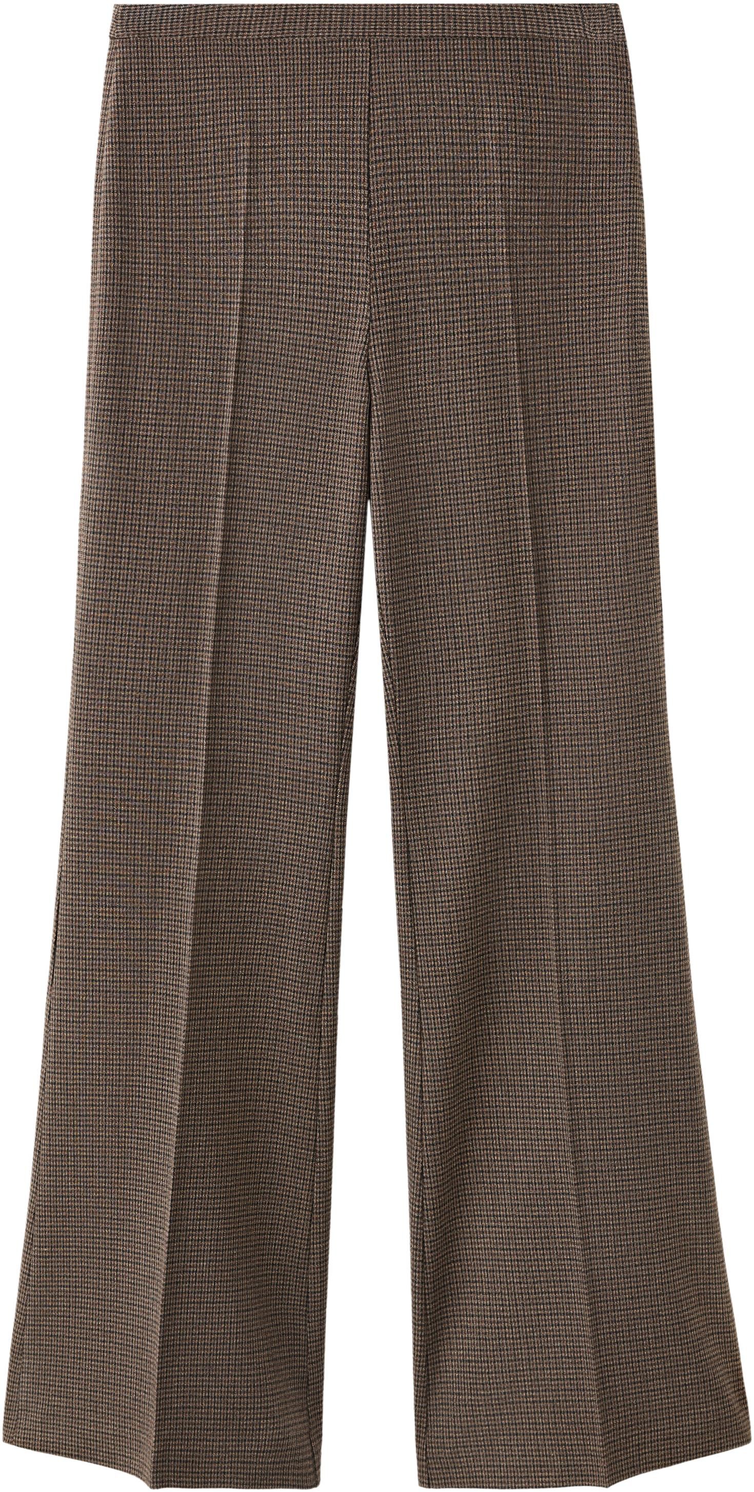 Houndstooth suit trousers