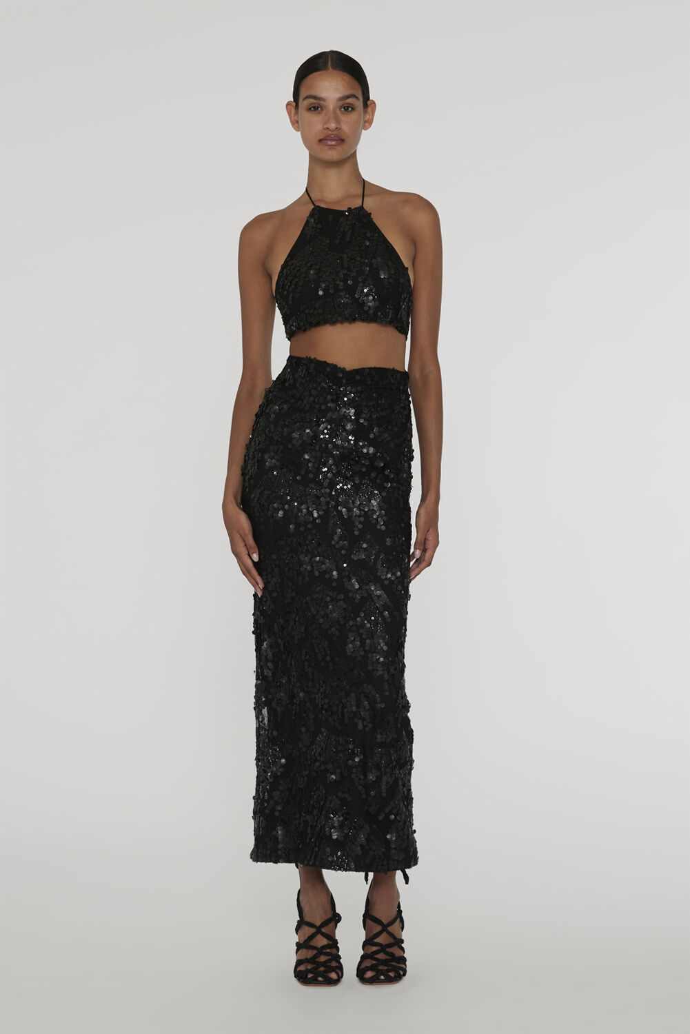 Sequins Halterneck Dress