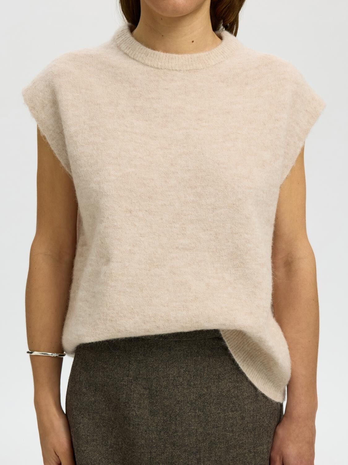Slwlulu Sl Knit Vest Noos