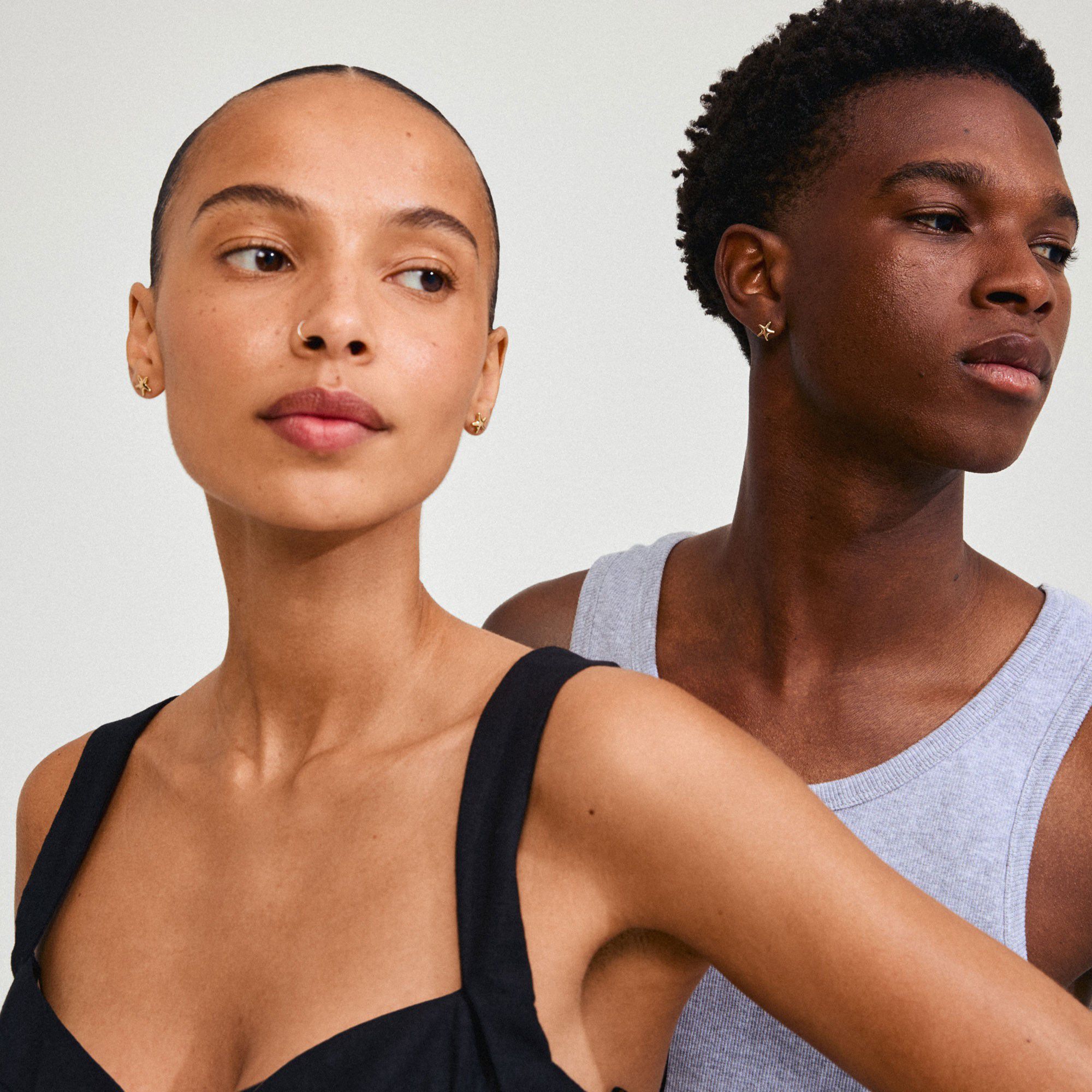 ANDR&Eacute; earrings gold-plated