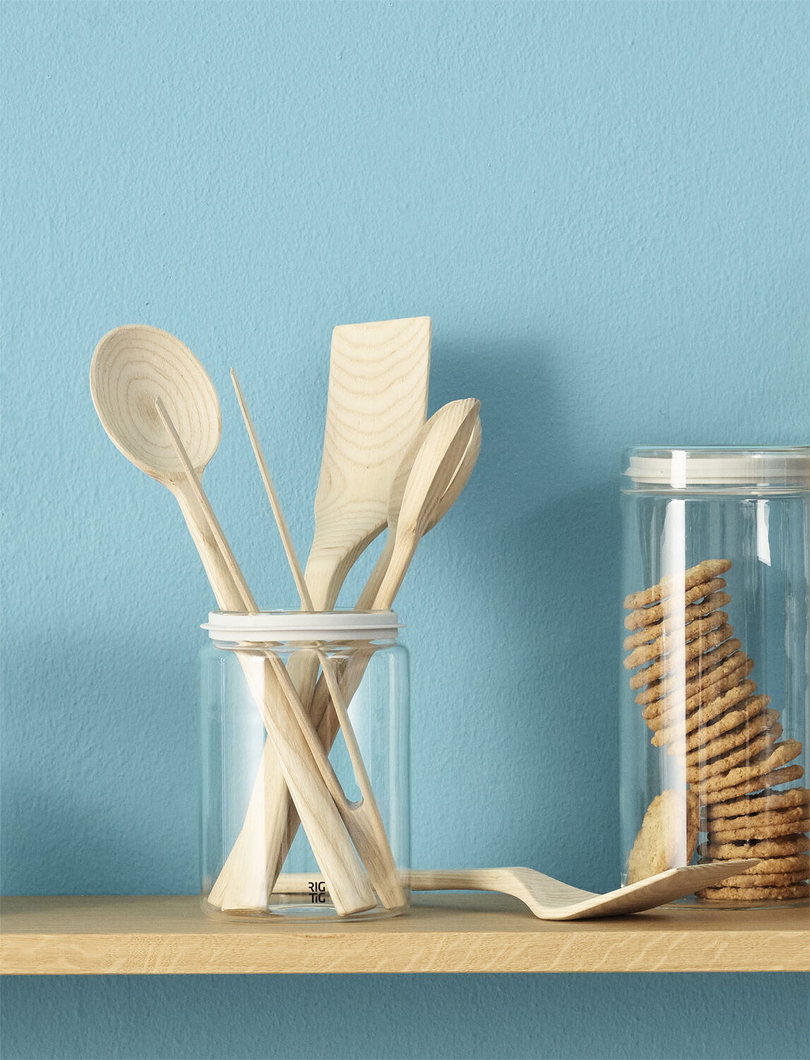 STORE-IT opbevaringsglas 1 l, light grey