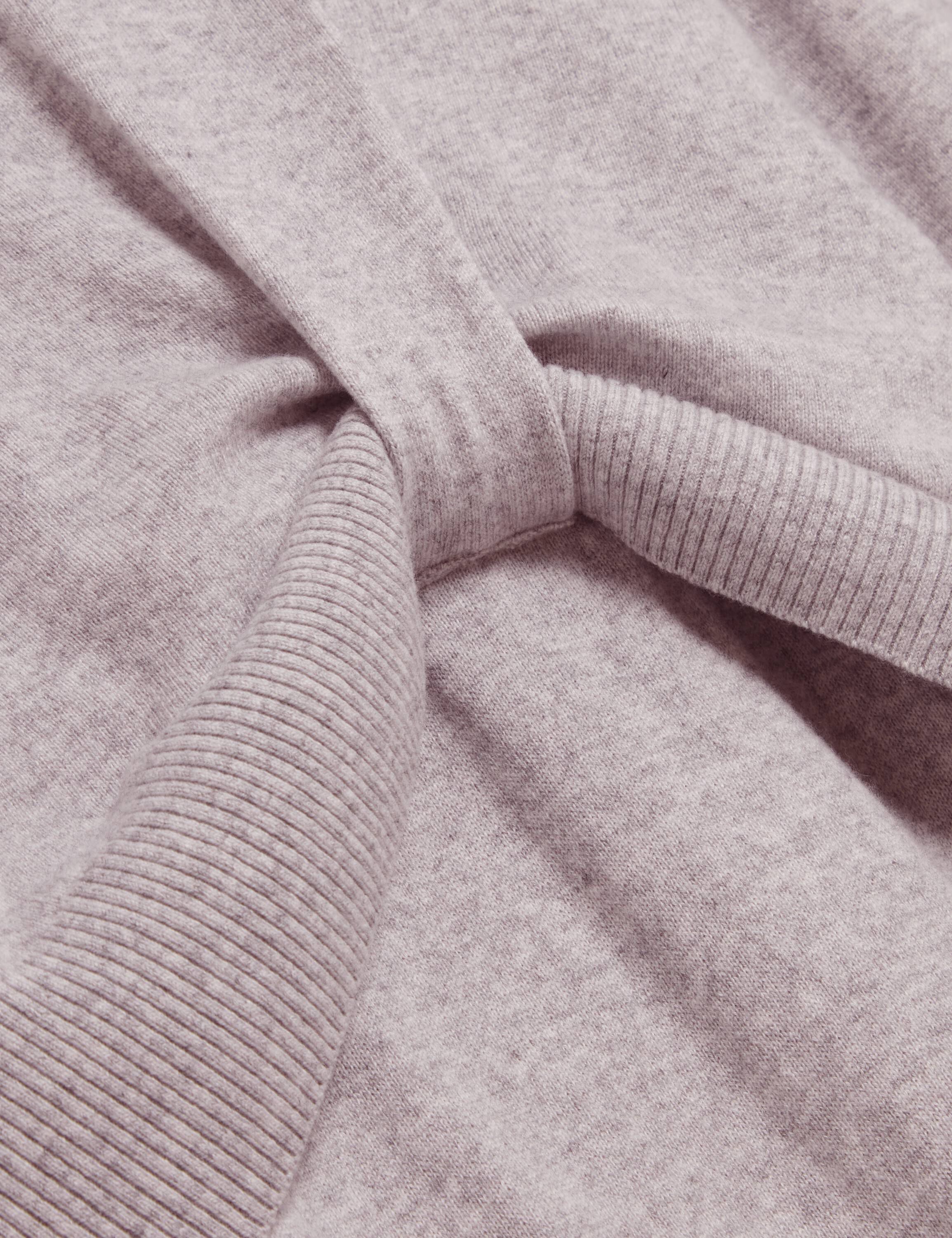 SAMANA Twist Waist Knit Midi Dress