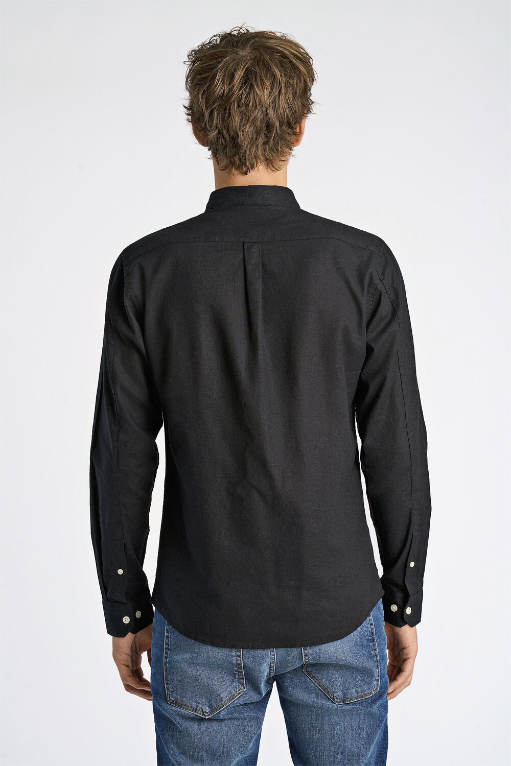 Cotton/linen shirt L/S