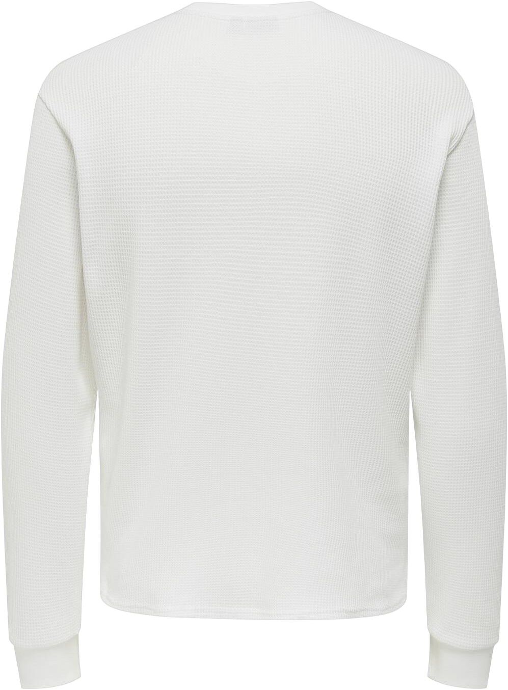 ONSTOBIE REG LS HENLEY TEE NOOS