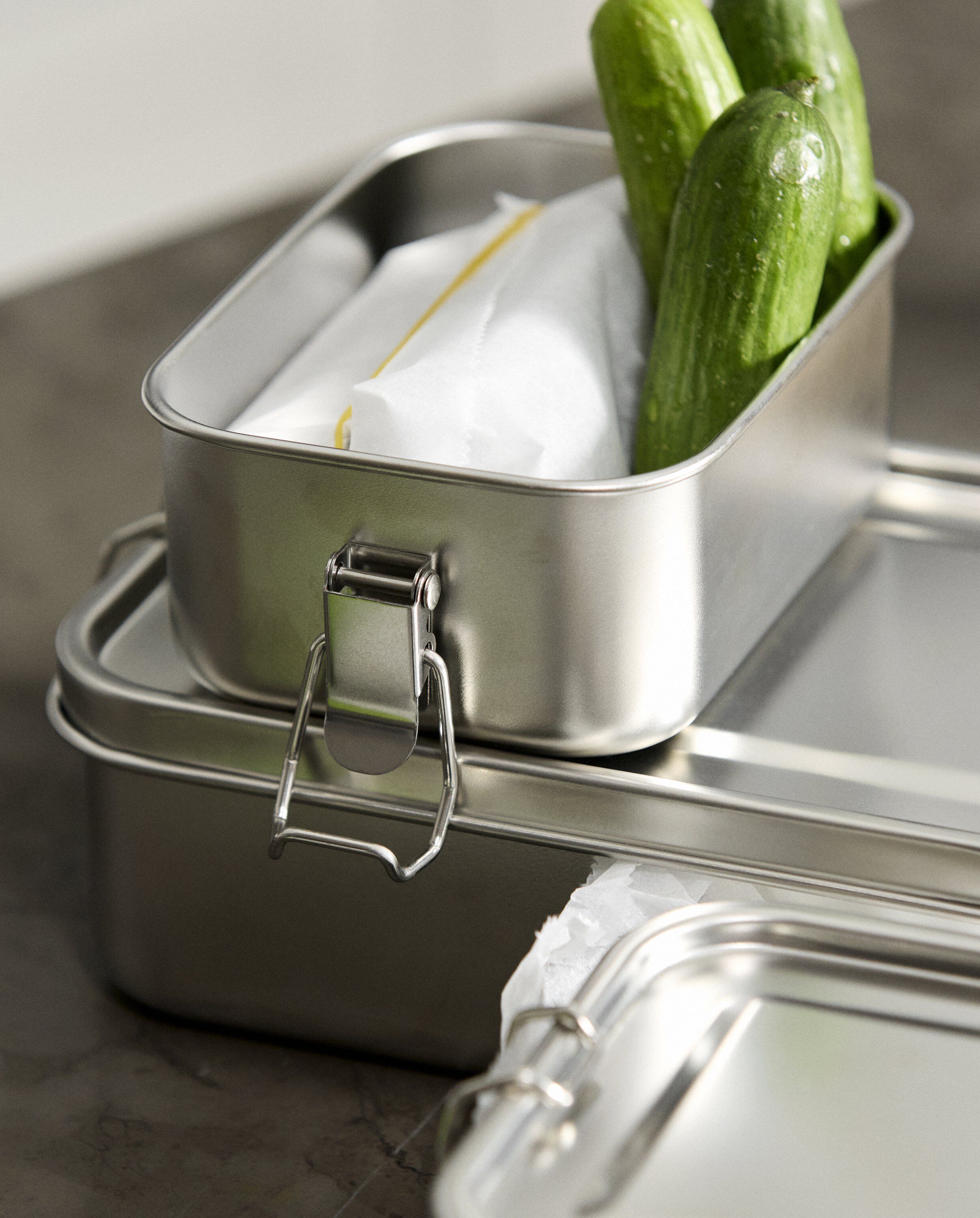 RUMEX lunch box, square, S - 550 ml