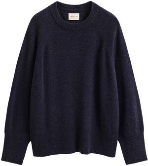 WOOL CASHMERE C-NECK