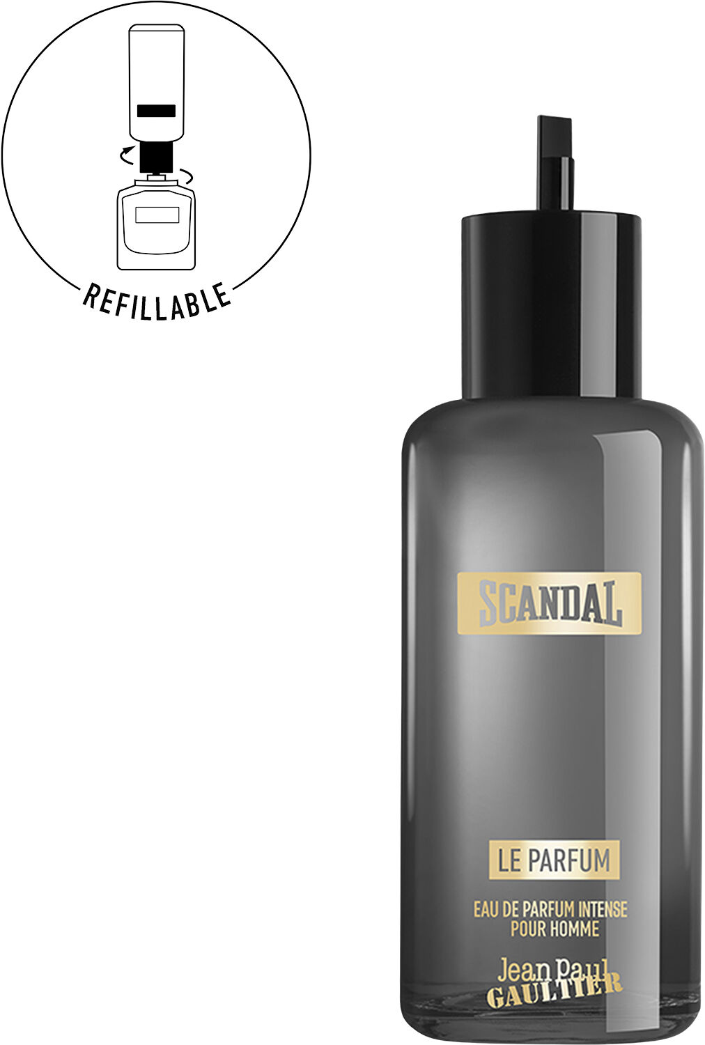 Scandal Le Parfum Him Eau de parfum refill b 200 ml