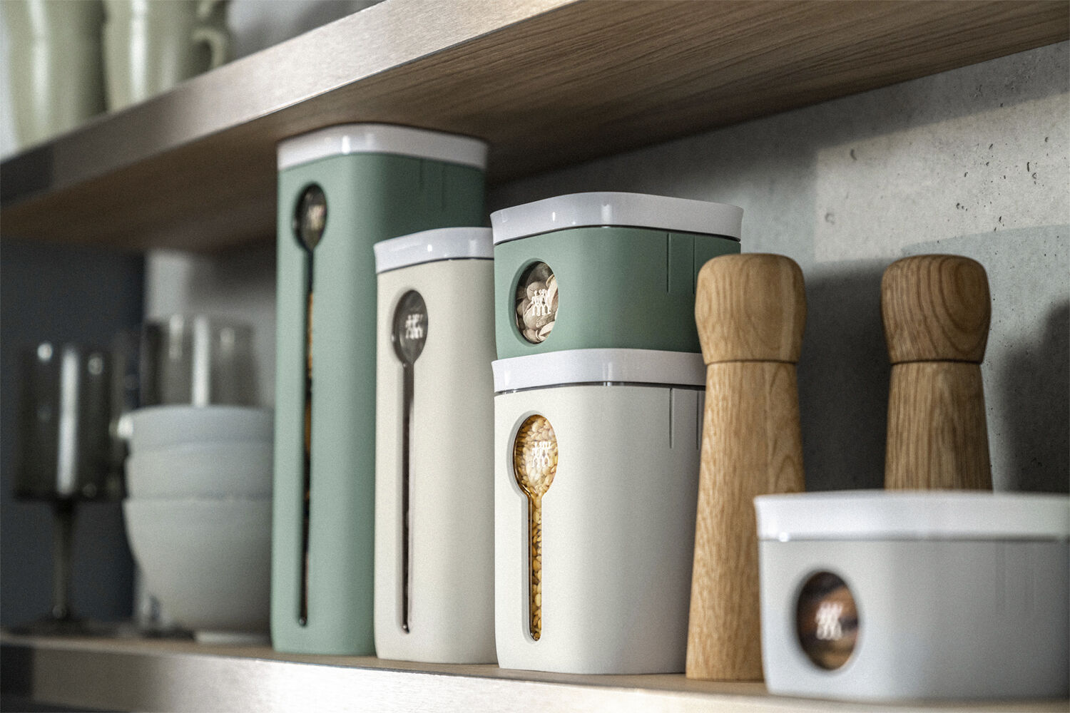 Fresh & Save CUBE S&aelig;t S6 gennemsigtig-hvid