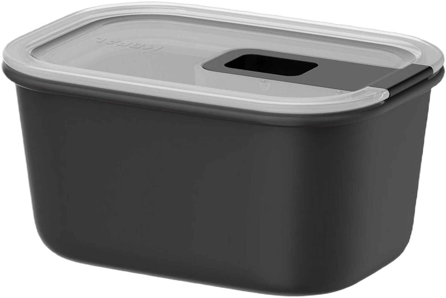 Husholdningsboks EasyClip 450 ml Nordic black PP