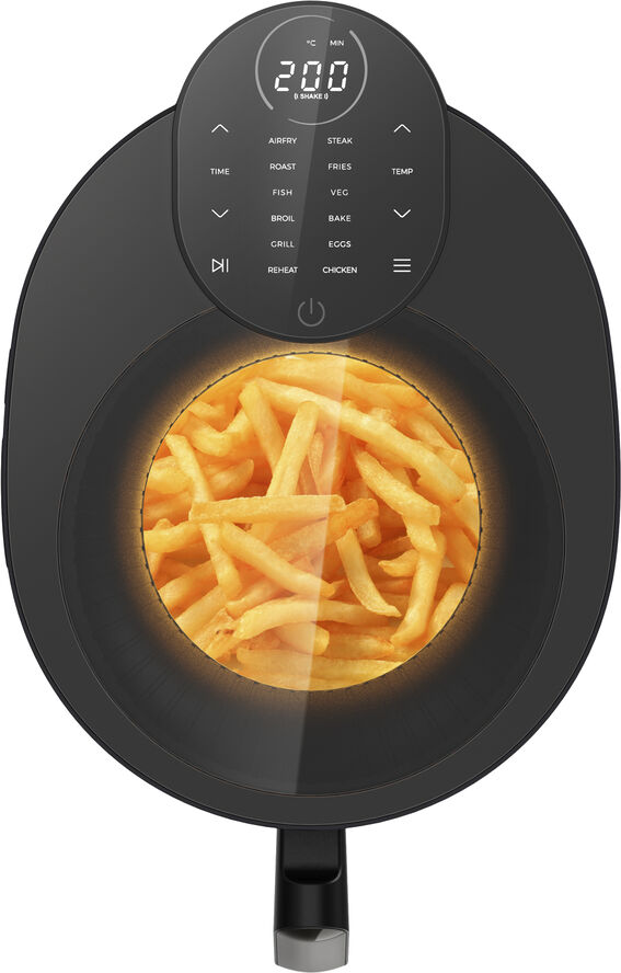 WITT PREMIUM AIRFRYER BLADELESS BLACK