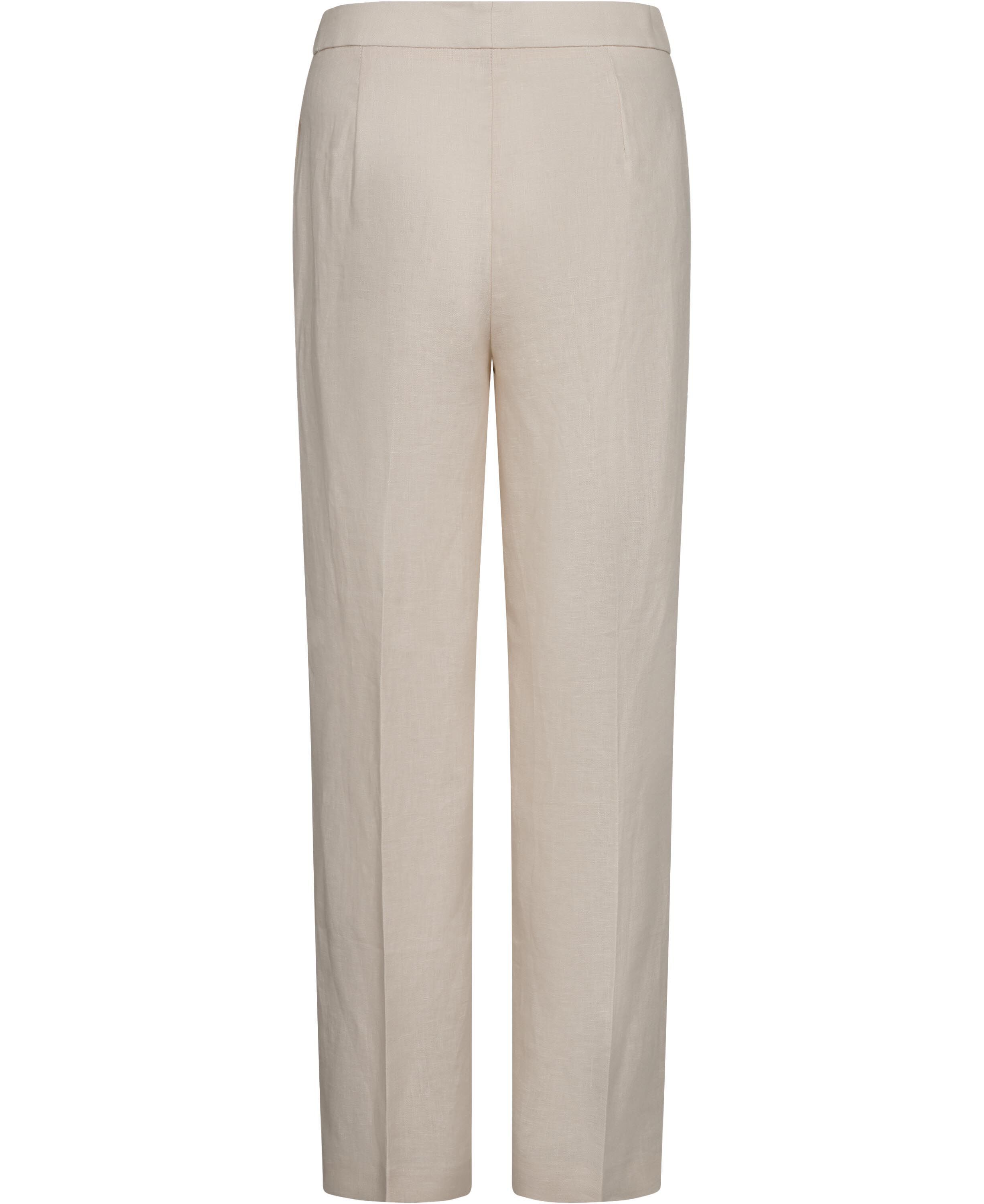 Linen suit trousers