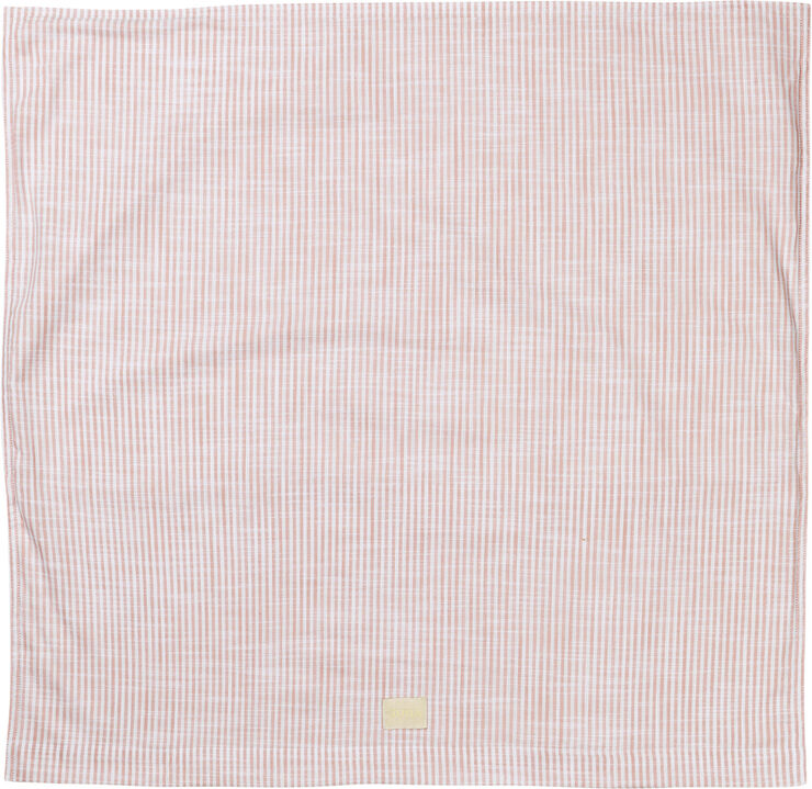 Monochrome Lines Pudebetræk rosa/hvid 70x50 cm NO