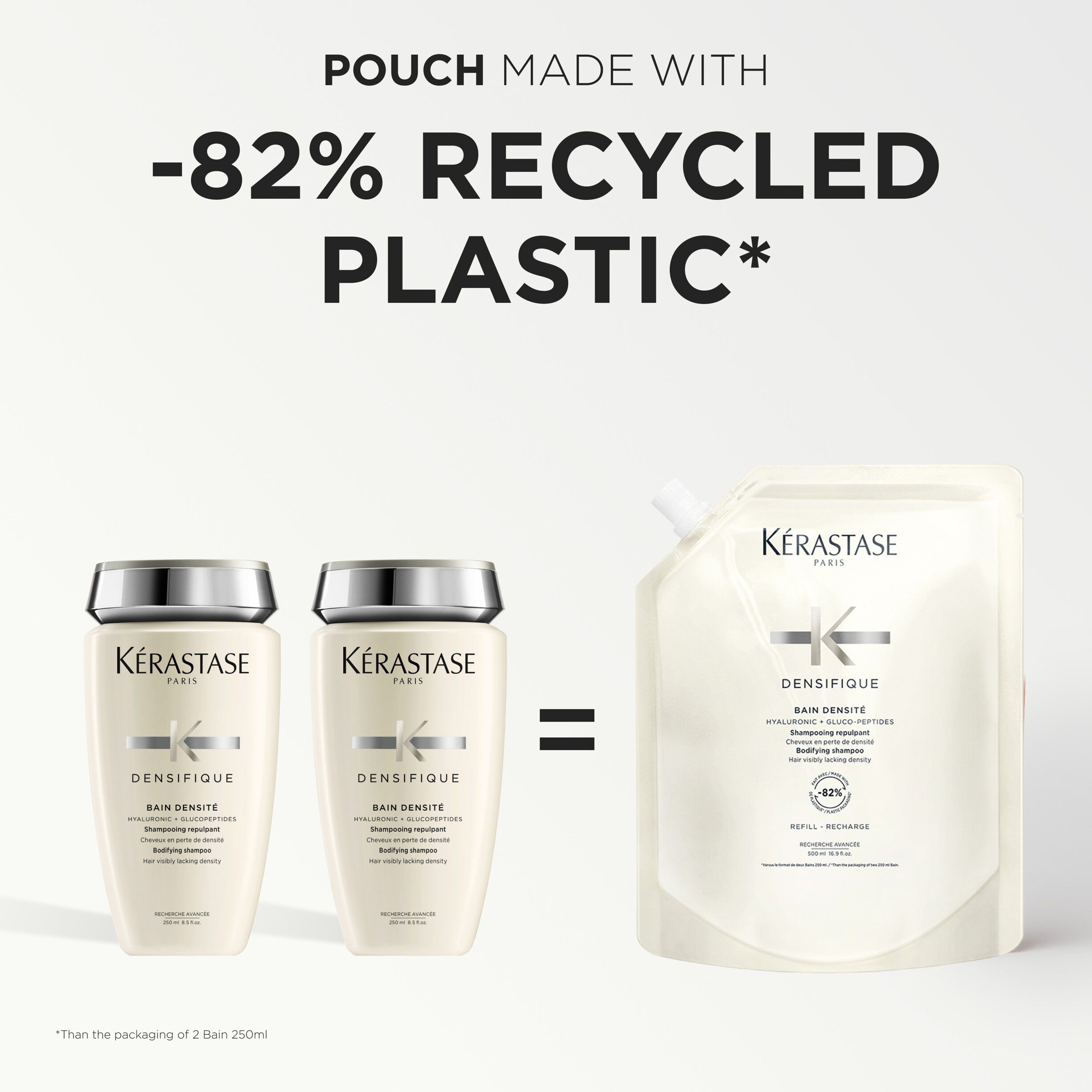 K&eacute;rastase Densifique Bain Densit&eacute; Shampoo 500ml Refill